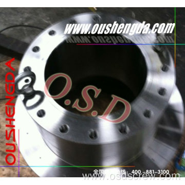 PVC extrusion die head for pipe line